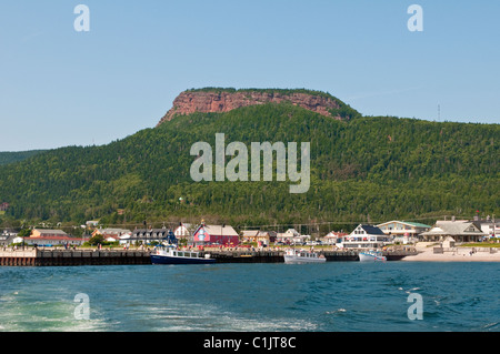 Percé Hafen, Quebec, Kanada. Stockfoto