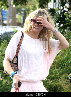 Tamsin Egerton backstage Isle Of Wight Musik Festival 2009 - Tag 3 Isle Of Wight, England - 14.06.09 Lia Toby / Stockfoto