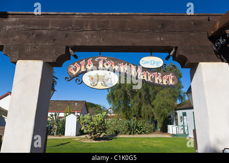 Altstadt Markt, San Diego, Kalifornien, USA Stockfoto