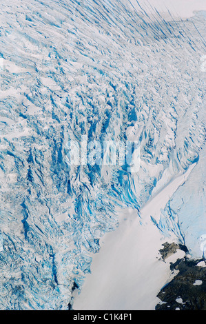 Norwegen, Sogn Og Fjordane, Jostedalsbreen, Briksdalsbreen Gletscher (Luftbild) Stockfoto