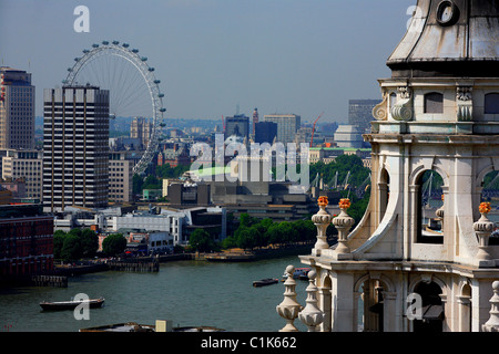 Vereinigtes Königreich, London, Übersicht von der Spitze des Saint-Paul Kathedrale Stockfoto