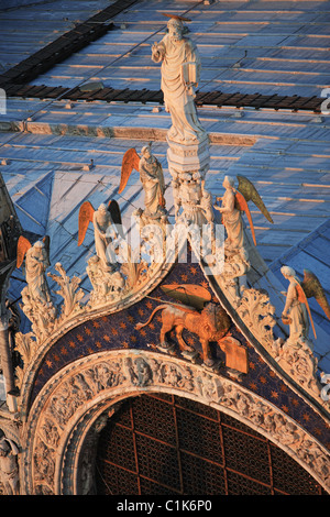 Italien, Veneto, Venedig, San Marco Basilika Stockfoto