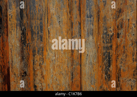 Rostiges Metall abstrakte Textur Stockfoto