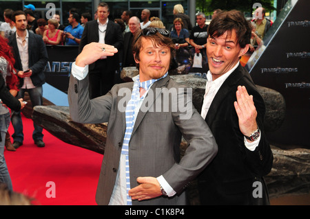 Roman Knizka, Tobey Wilson deutsche Premiere von "Transformers – Revenge Of The Fallen" ("Rache sterben") im CineStar-Kino am Stockfoto