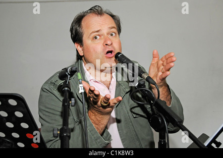 Markus Majowski "Sterben Hörspiel" Event im Hamburger Veranstaltungszentrum Hühnerposten Hamburg, Deutschland - 13.06.09 Robert Stockfoto