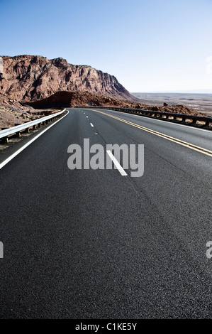 Highway 89, Navajo Indian Reservation, Navajo County, Arizona, USA Stockfoto