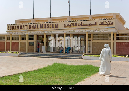 Sudan, hohe Nubien Al Khartum Provinz Stadt Khartum das Nationalmuseum Stockfoto