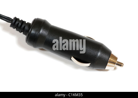 Netzteil passend In einem Zigarettenanzünder im Auto Stockfoto