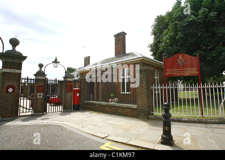 Das Royal Hospital Chelsea, wo Joe Cole und Carly Zucker bekommen sollen heiraten morgen London, England - 19.06.09 Stockfoto