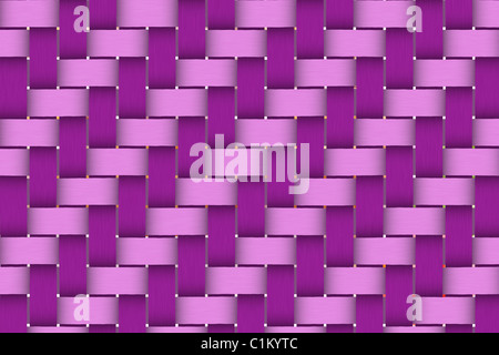 Hintergründe und Texturen - strukturiertem Twill violettem Hintergrund. Stockfoto