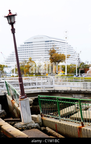 Memorial Erdbebengebiet in Kobe, Japan Stockfoto