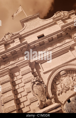 Torhaus - Mdina, Malta Stockfoto