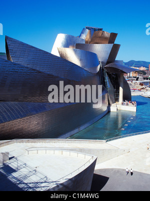 Guggenheim Museum, Bilbao, Pais Vasco, Spanien Stockfoto