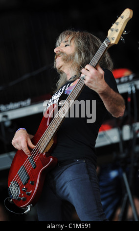 Spinal Tap, die live beim Glastonbury Festival 2009 - Tag 2 Somerset, England - 27.06.09 Stockfoto