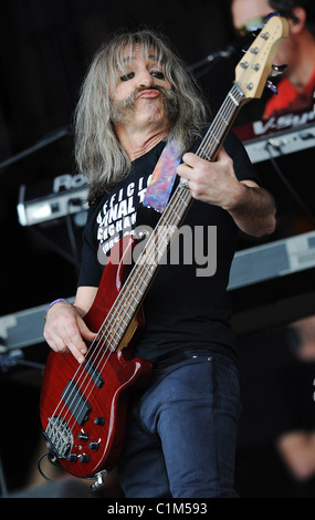 Spinal Tap, die live beim Glastonbury Festival 2009 - Tag 2 Somerset, England - 27.06.09 Stockfoto