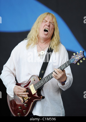 Spinal Tap, die live beim Glastonbury Festival 2009 - Tag 2 Somerset, England - 27.06.09 Stockfoto
