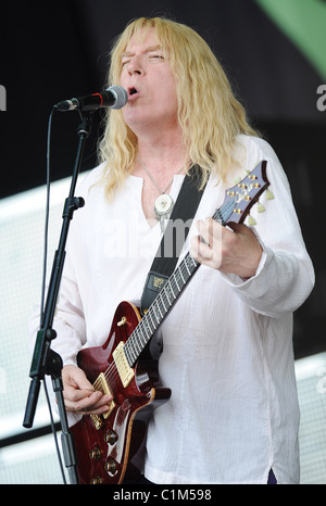 Spinal Tap, die live beim Glastonbury Festival 2009 - Tag 2 Somerset, England - 27.06.09 Stockfoto