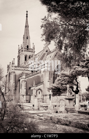 Schmerzensmutter Friedhof - Malta Stockfoto