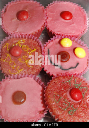 hausgemachte rote Nase Tag Kuchen Stockfoto