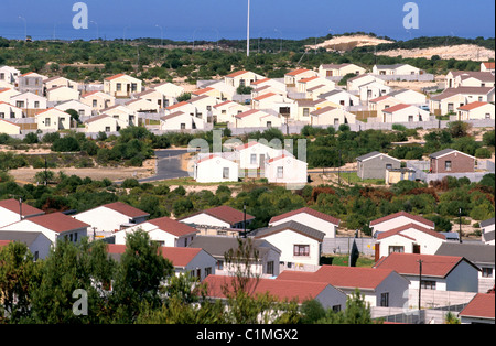 Südafrika, Cape Town, Khayelitsha Township, neuer Wohnungsbau Stockfoto