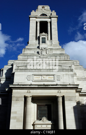 Vereinigtes Königreich, London, Gebäude von der Vereinigten Großloge von England Stockfoto