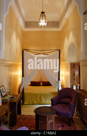 Marokko, hoher Atlas, Marrakesch, die Villa Nomade, Riad im Herzen der medina Stockfoto