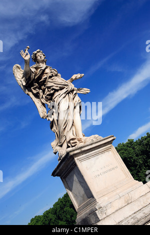 Italien, Latium, Rom, St. Angelo Brücke Stockfoto