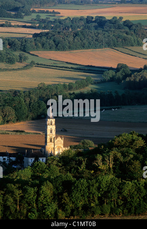 Frankreich, Yonne, Saint Pere Sous Vezelay Dorf, Eglise Notre Dame (Notre-Dame-Kirche) Stockfoto