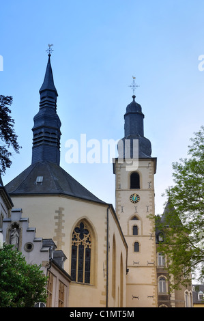 Kirche St. Michel, Luxemburg - die älteste erhaltene religiöse Stätte in Luxemburg-Stadt Stockfoto