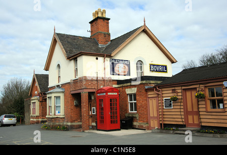 Der alte Bewdley Bahnhof Heimat der historischen Severn Valley Railway Worcestershire England Stockfoto