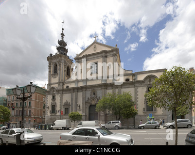 Madrid, Iglesia de Nuestra Senora de Montserrat, Fassade Stockfoto