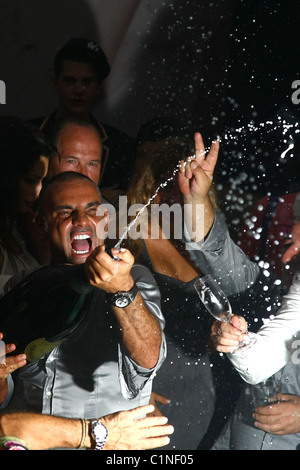 Christian Audigier Ed Hardy Night im Felix Club Mercedes-Benz Fashion Week Berlin Frühjahr/Sommer 2010 Berlin, Deutschland - 02.07.09 Stockfoto