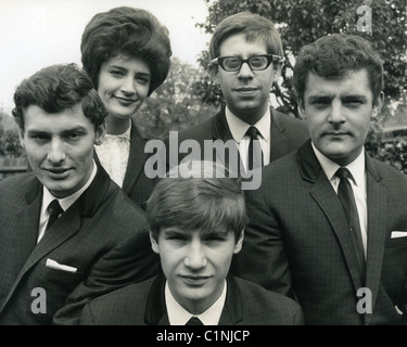 DIE Waben UK-pop-Gruppe im Jahr 1964 mit Honey Lantree am Schlagzeug. Foto Tony Gale Stockfoto