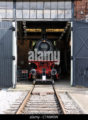 Bochum-Dahlhausen, Eisenbahnmuseum Stockfoto