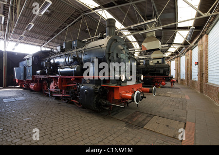 Bochum-Dahlhausen, Eisenbahnmuseum Stockfoto