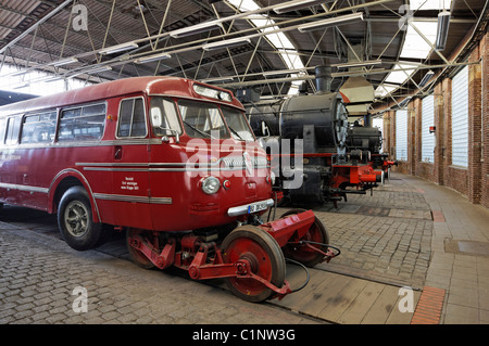 Bochum-Dahlhausen, Eisenbahnmuseum Stockfoto