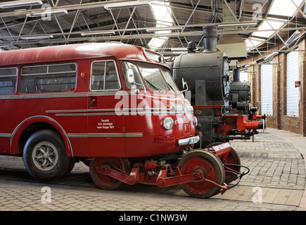 Bochum-Dahlhausen, Eisenbahnmuseum Stockfoto