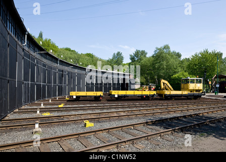 Bochum-Dahlhausen, Eisenbahnmuseum Stockfoto