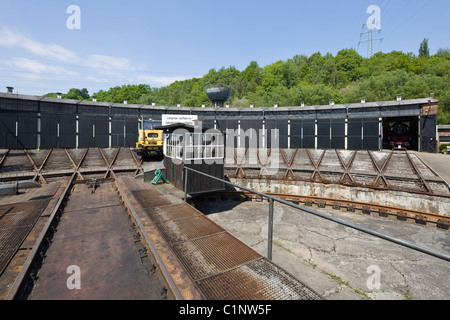 Bochum-Dahlhausen, Eisenbahnmuseum Stockfoto