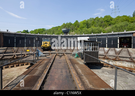 Bochum-Dahlhausen, Eisenbahnmuseum Stockfoto