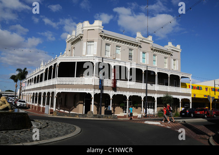 Die viktorianischen Bauten Rose Hotel in Bunbury, Perth, Western Australia Stockfoto