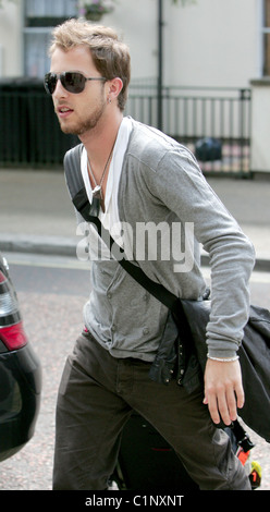 James Morrison außerhalb der "Vormittag" Studios London, England - 09.07.09 Stockfoto