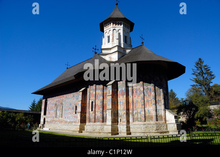 Rumänien, Süden von Bukowina Moldovita orthodoxe Kloster von 1537, die von der UNESCO als Welterbe gelistet Stockfoto