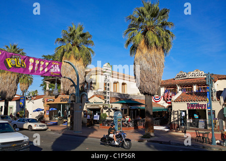 USA, California, Palm Springs downtown, Palm Canyon Drive, Plaza Theater Stockfoto