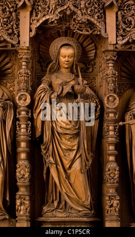 Kalkar, St. Nicolaikirche Stockfoto