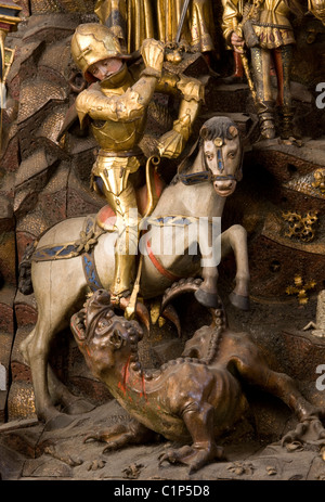 Kalkar, St. Nicolaikirche Stockfoto