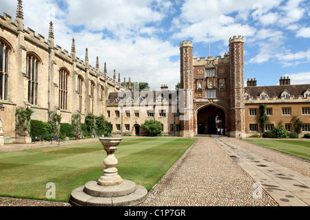 Universität Cambridge, Trinity College Hof Stockfoto