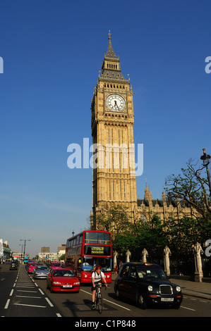 Vereinigtes Königreich, London, Westminster, die Houses of Parliament mit Big Ben Stockfoto