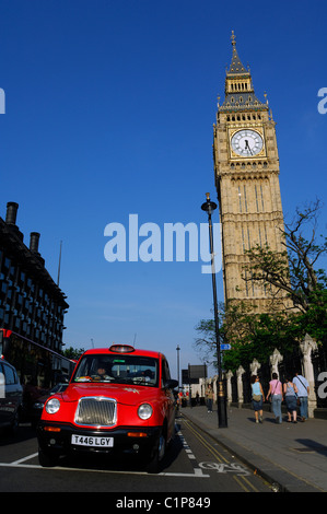 Vereinigtes Königreich, London, Westminster, die Houses of Parliament mit Big Ben Stockfoto