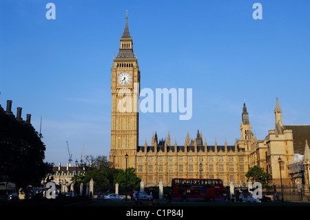 Vereinigtes Königreich, London, Westminster, die Houses of Parliament mit Big Ben Stockfoto